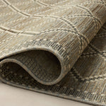 Loloi Saylor Stone / Ivory Sample Indoor/Outdoor Rug RUGS - synthetic Loloi