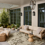 Loloi Saylor Ivory / Bark Sample Indoor/Outdoor Rug RUGS - synthetic Loloi