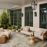 Loloi Saylor Ivory / Fog Indoor/Outdoor Rug RUGS - synthetic Loloi