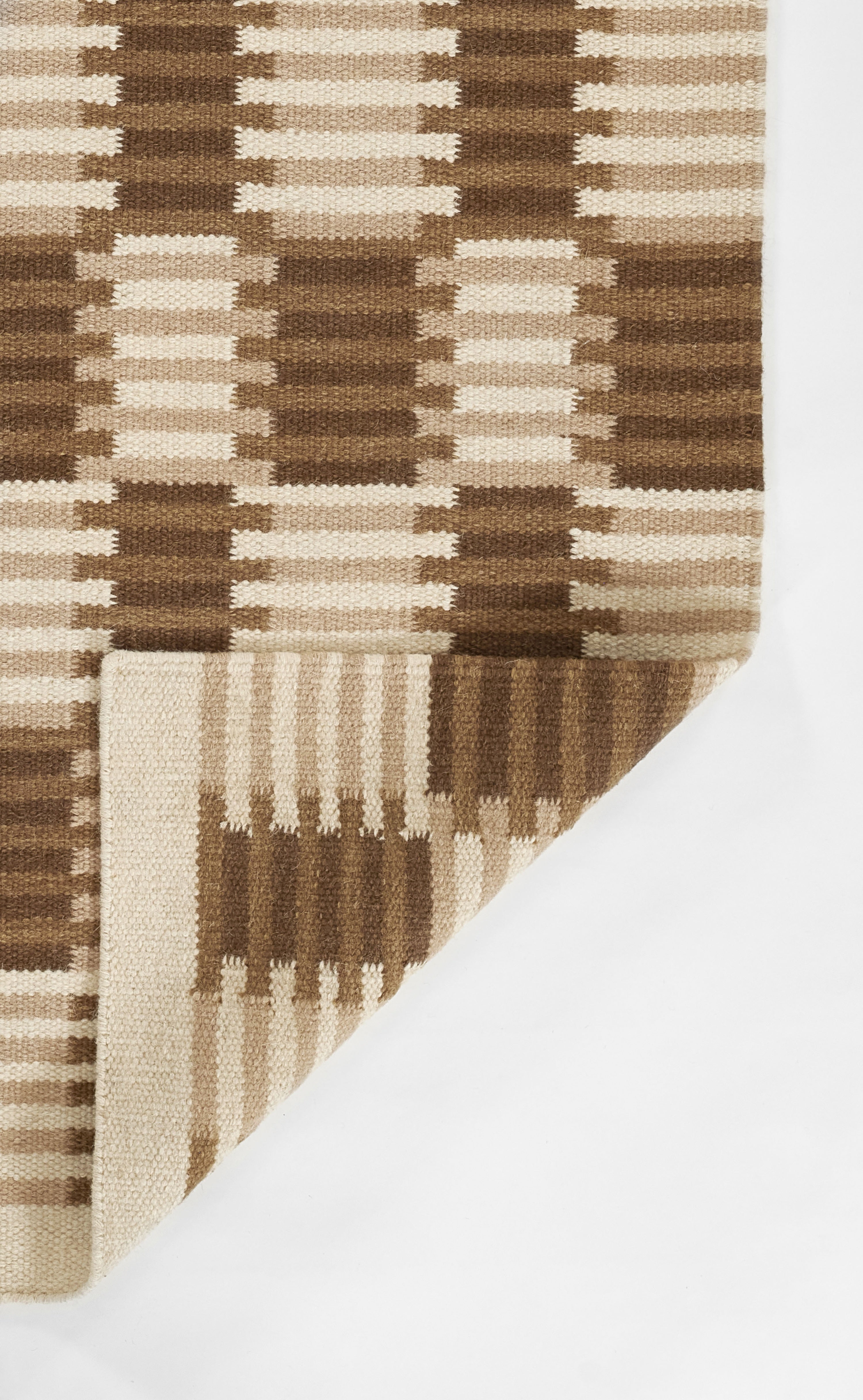 Santi Checkered Hand Woven Rug RUGS - wool Momeni