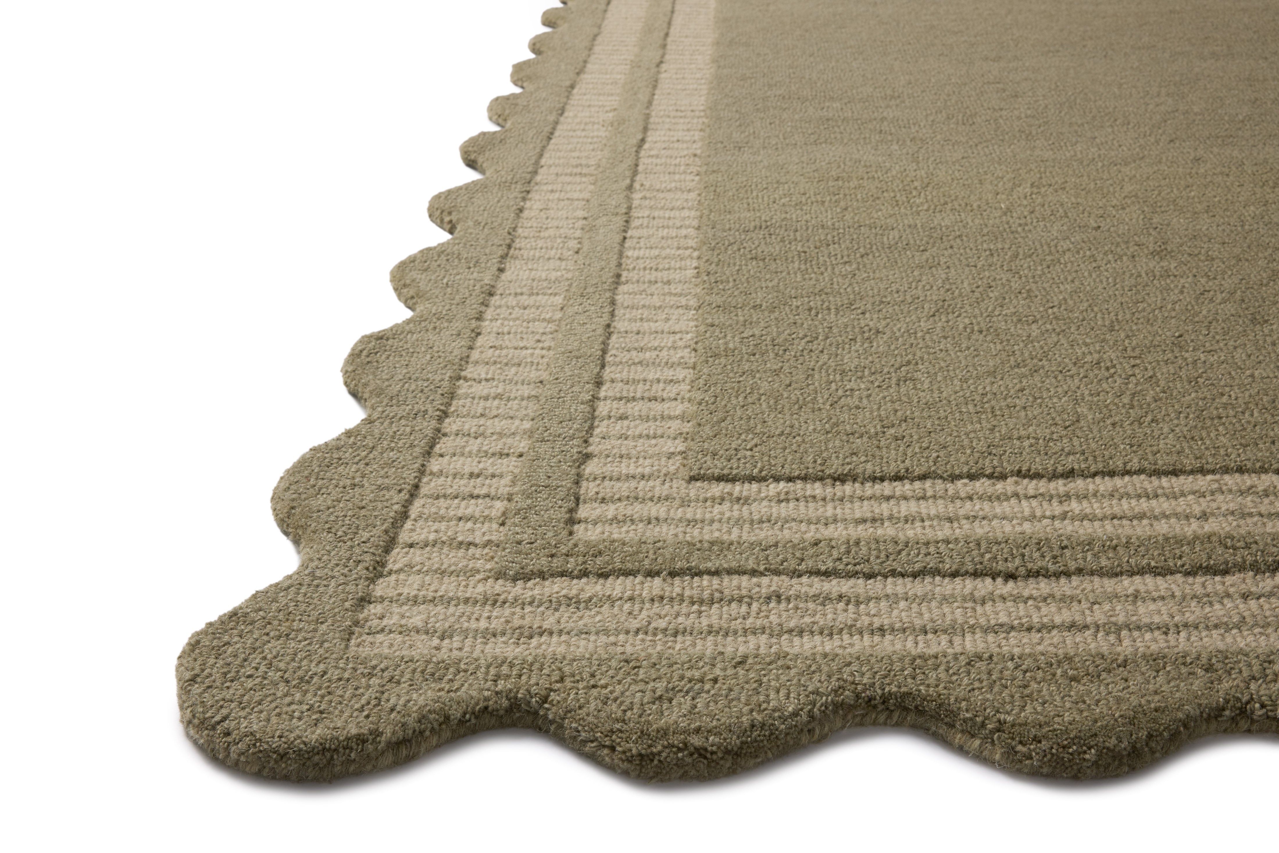 OVERSTOCK RUG - Loloi Scottie Olive / Pebble Rug - 8'6" x 11'6" IN STORE - Sale Rug Loloi