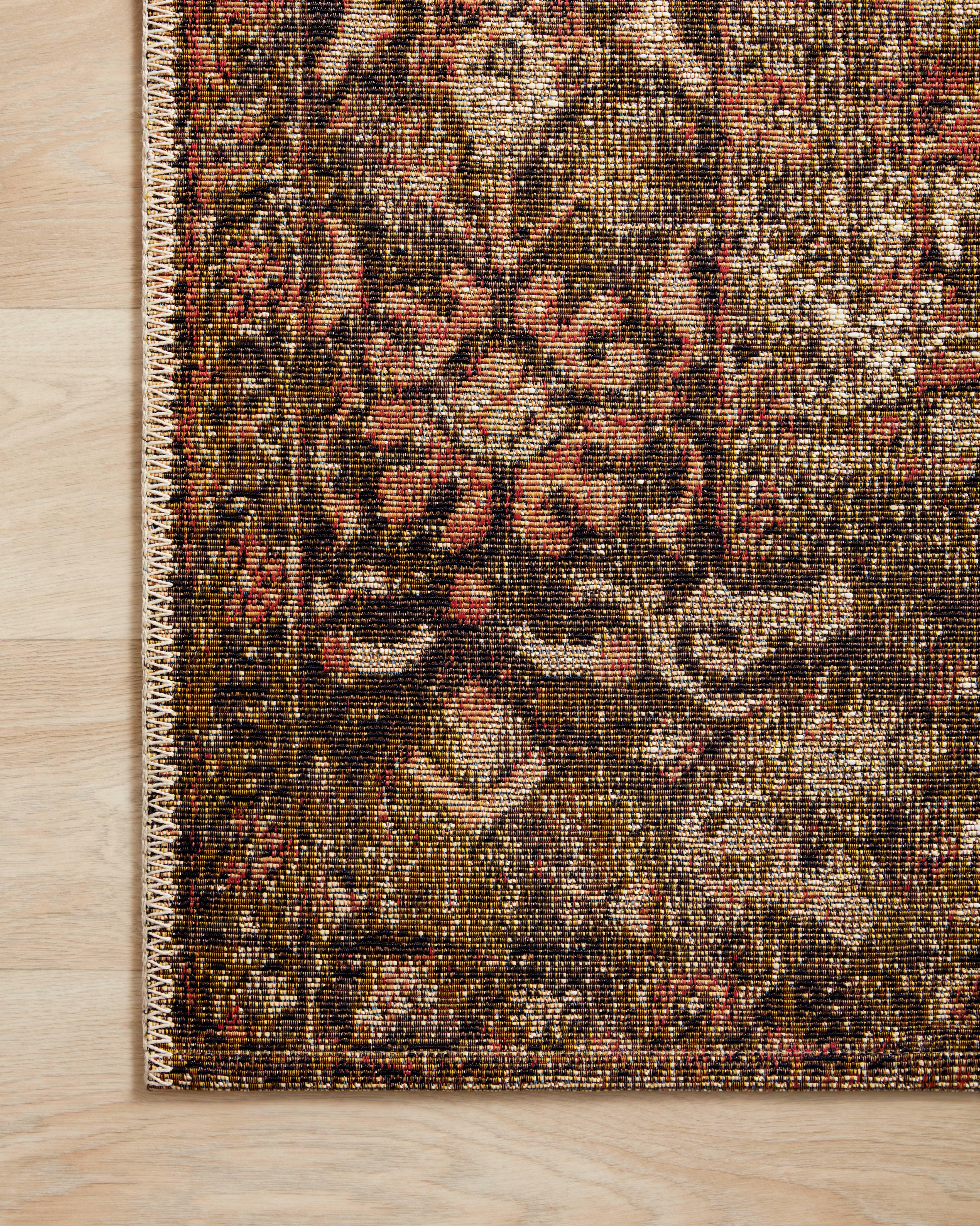 Loloi Sebastian Rust / Tobacco Rug RUGS - synthetic Loloi