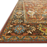 Loloi Sebastian Red / Multi Rug RUGS - synthetic Loloi