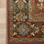 Loloi Sebastian Red / Multi Rug RUGS - synthetic Loloi