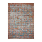 Loloi Sebastian Ocean / Spice Rug RUGS - synthetic Loloi 18" x 18"