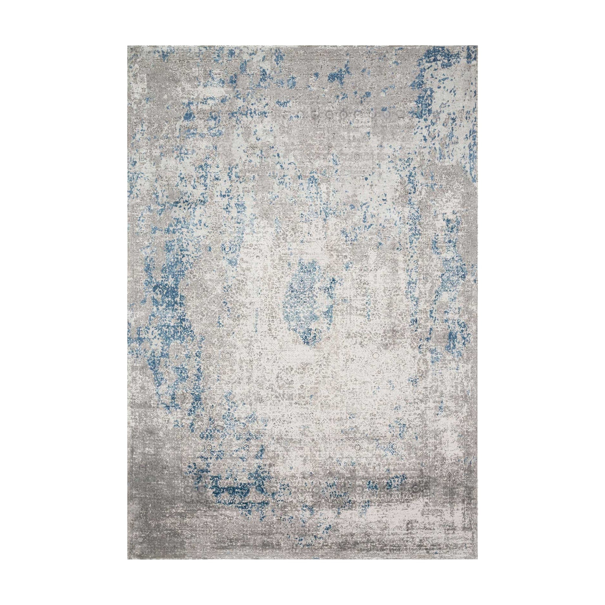 Loloi Sienne Dove / Ocean Rug RUGS - synthetic Loloi 18" x 18"