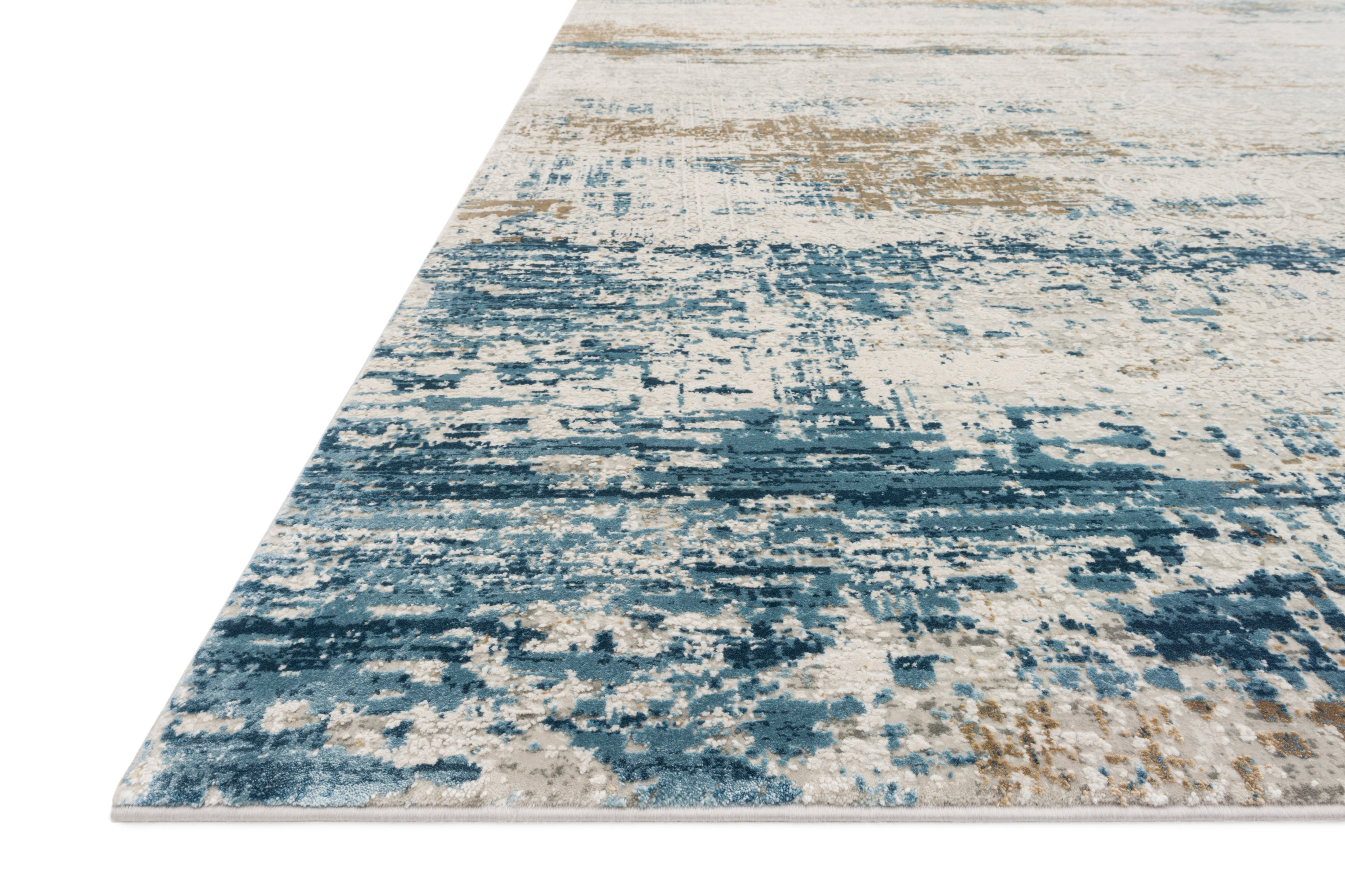Loloi Sienne Ivory / Azure Rug Loloi