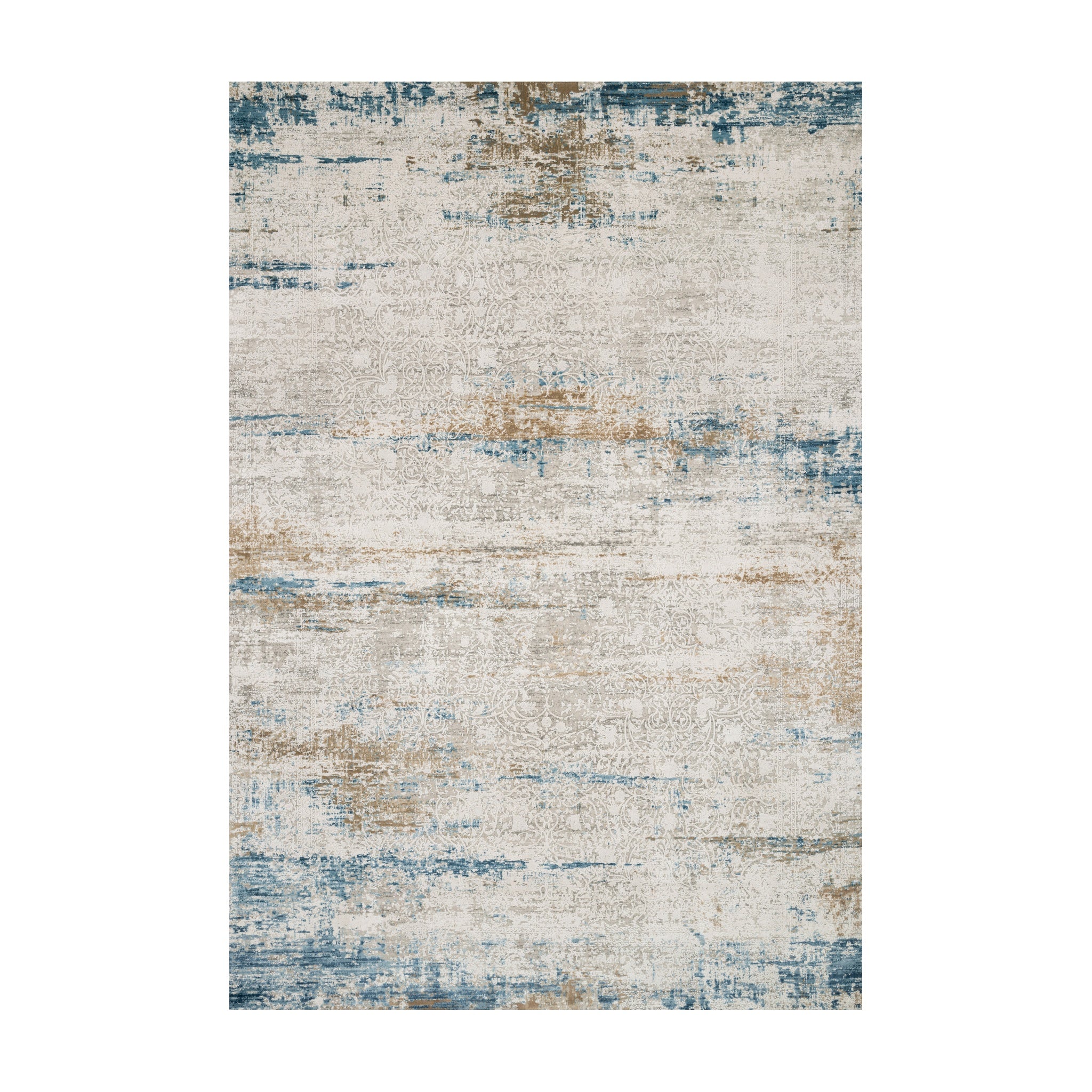 Loloi Sienne Ivory / Azure Rug Loloi 18" x 18"