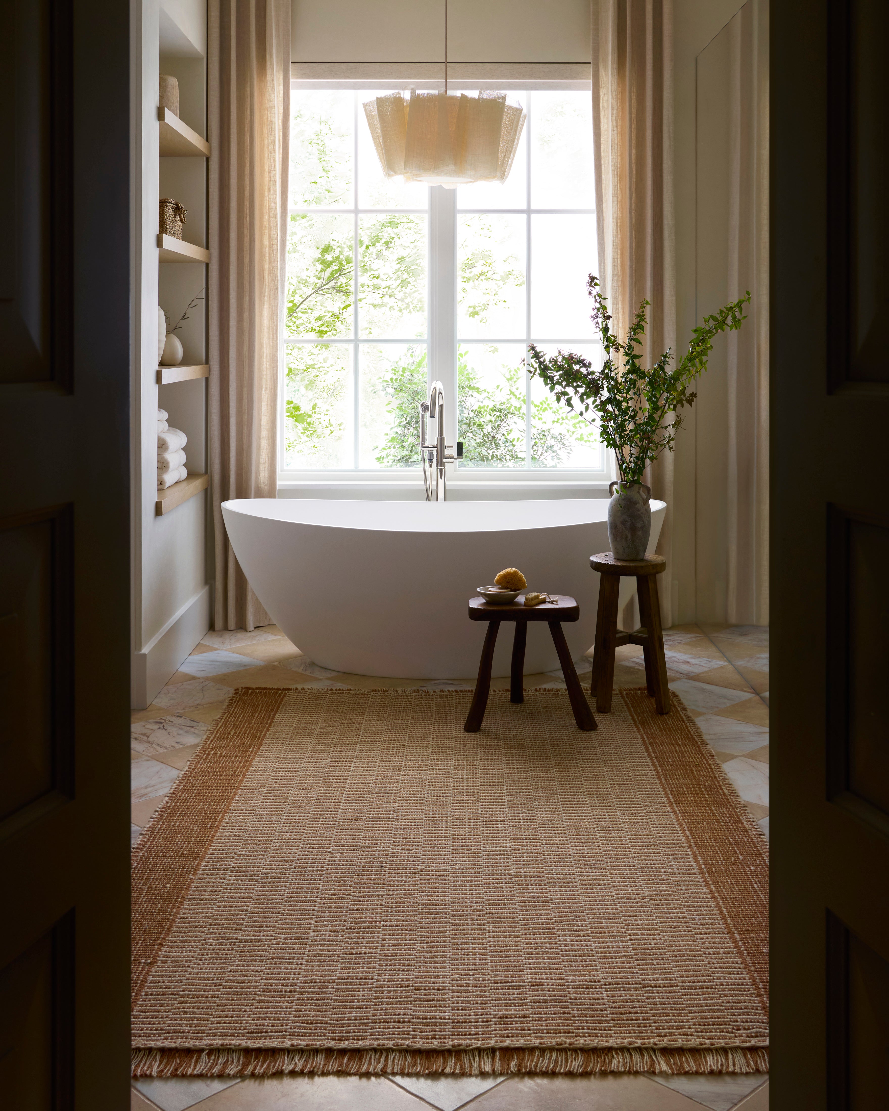Loloi Sigrid Cinnamon / Ivory Rug - Rug & Weave