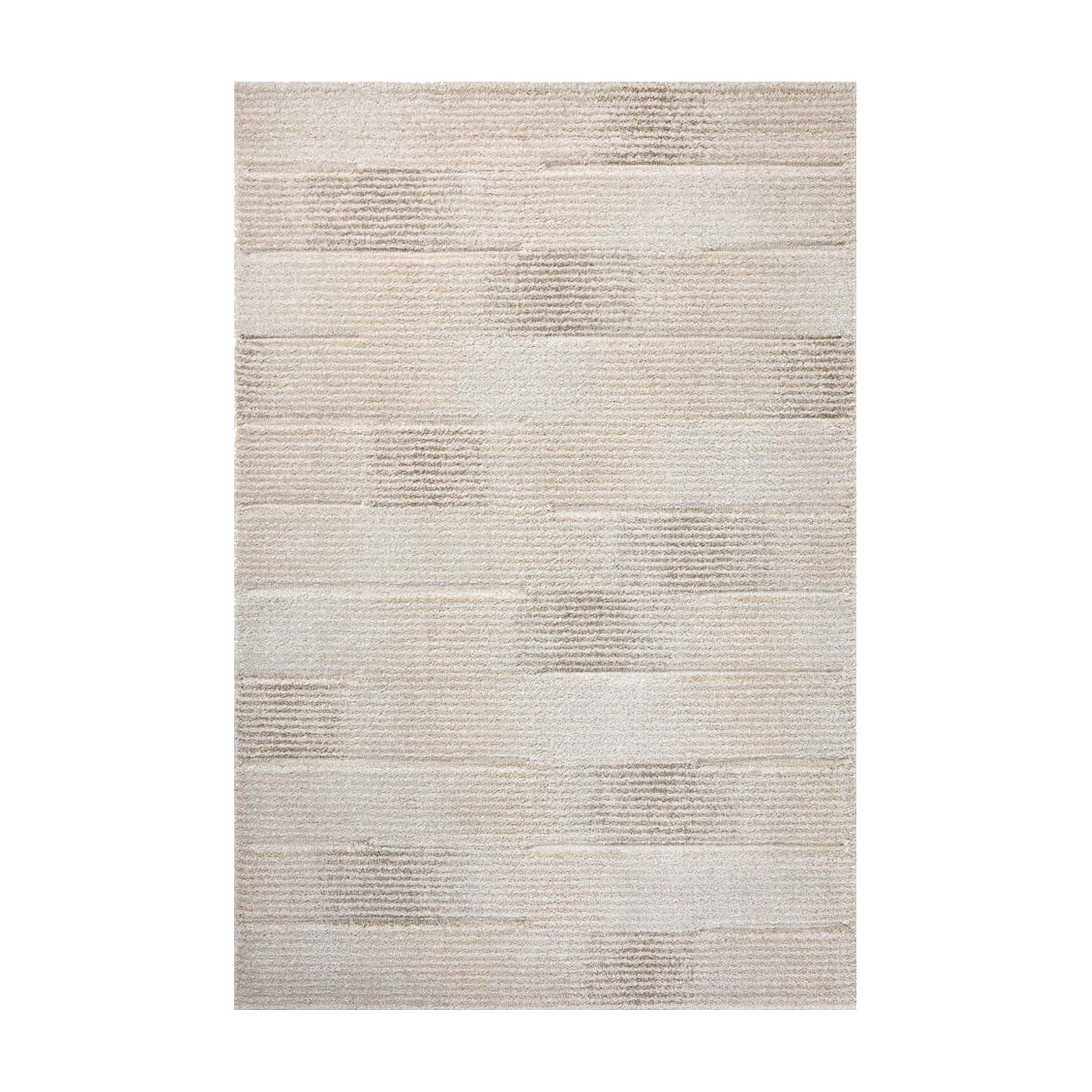 Loloi Silas Fog / Natural Runner Rug Loloi 2'7" x 8'0"