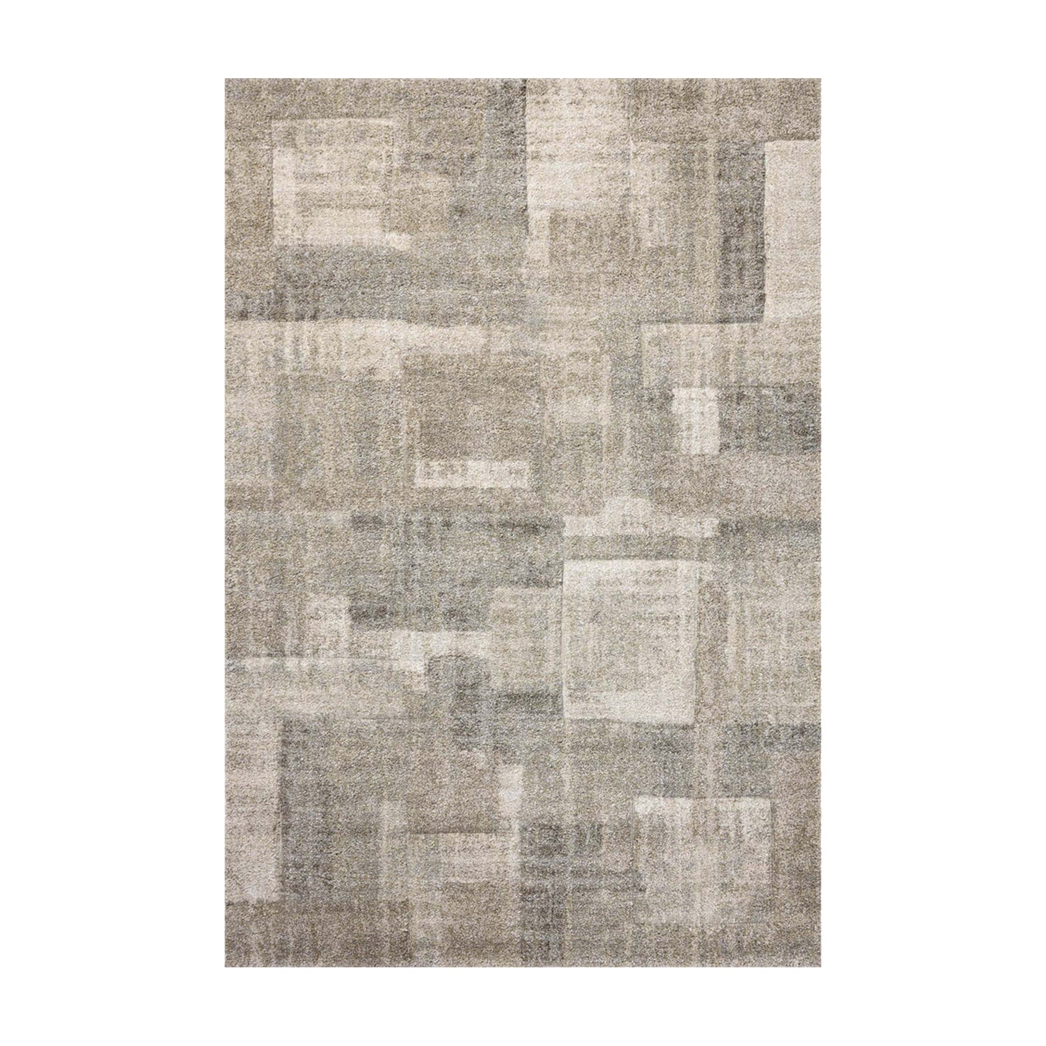 Loloi Silas Natural / Pebble Runner Rug Loloi 2'7" x 8'0"