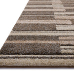 Loloi Silas Mocha / Champagne Rug 0-RUGS-patterned Loloi