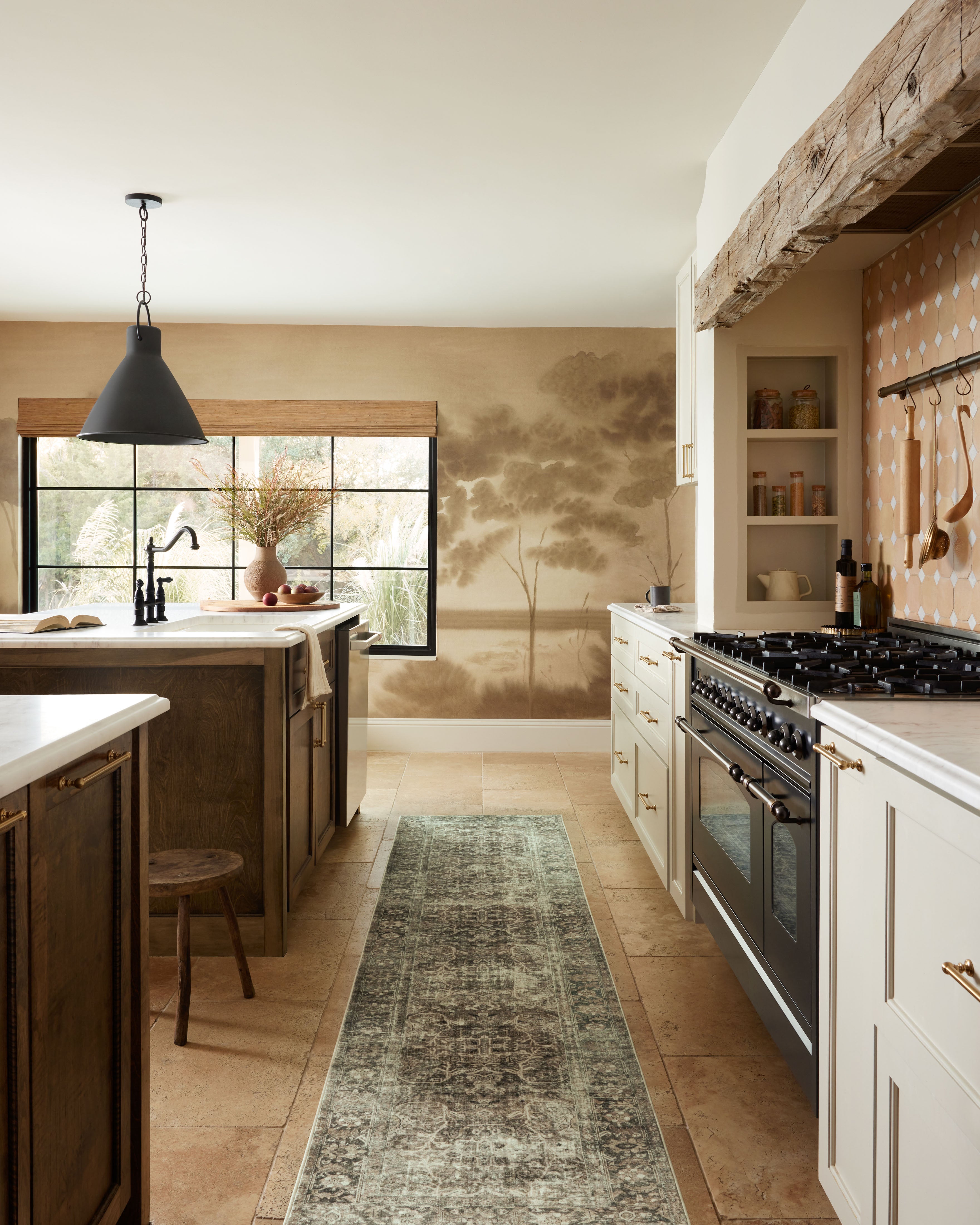 Joanna Gaines x Loloi Sinclair Pebble / Taupe Rug RUGS - synthetic Loloi
