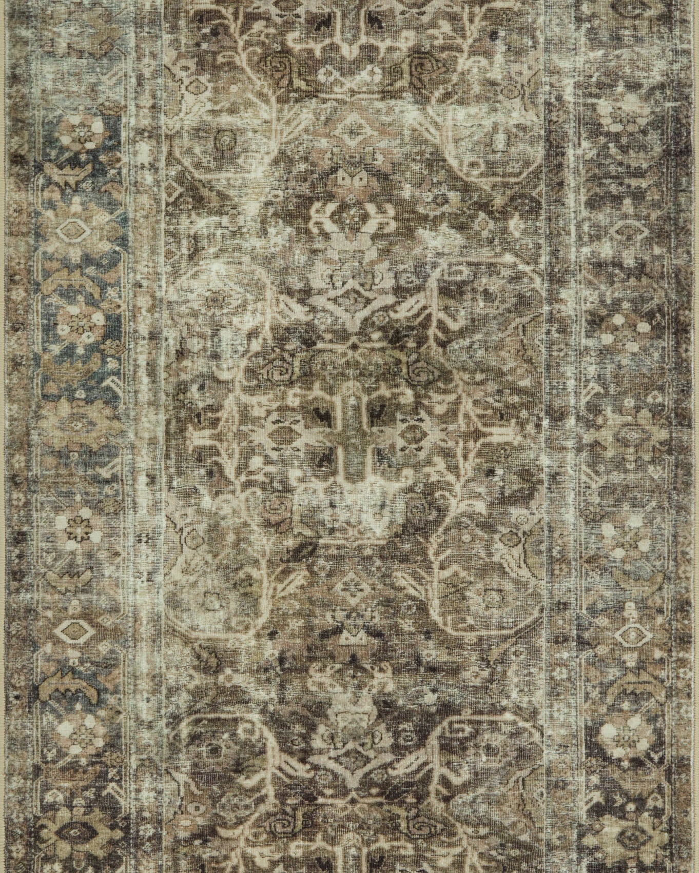 Joanna Gaines x Loloi Sinclair Pebble / Taupe Rug RUGS - synthetic Loloi