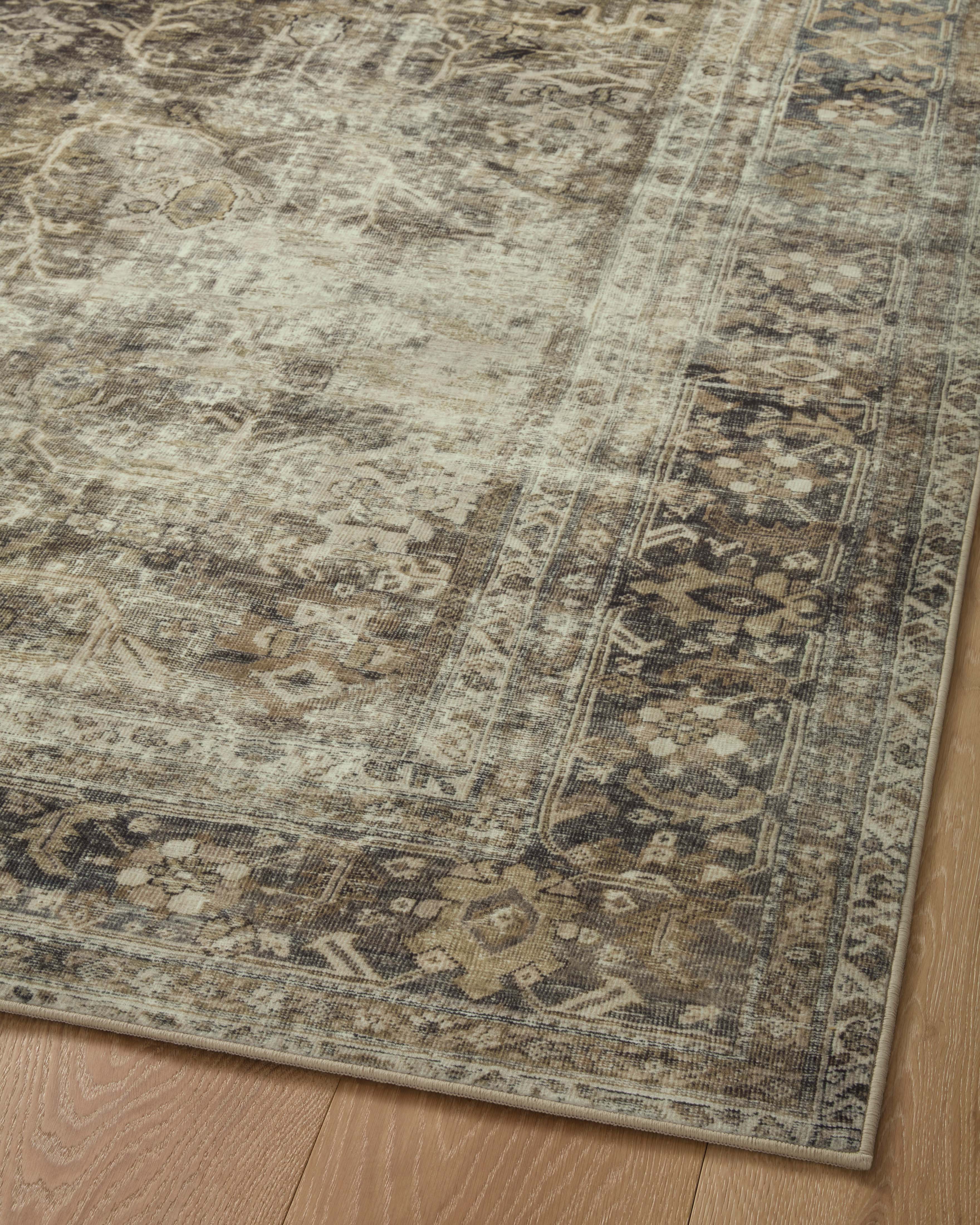 Joanna Gaines x Loloi Sinclair Pebble / Taupe Rug RUGS - synthetic Loloi