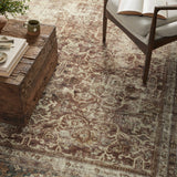 Joanna Gaines x Loloi Sinclair Rust / Lagoon Rug RUGS - synthetic Loloi