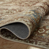 Joanna Gaines x Loloi Sinclair Rust / Lagoon Rug RUGS - synthetic Loloi