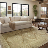 Joanna Gaines x Loloi Sinclair Khaki / Tobacco Rug RUGS - synthetic Loloi