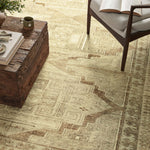 Joanna Gaines x Loloi Sinclair Khaki / Tobacco Rug RUGS - synthetic Loloi