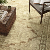 Joanna Gaines x Loloi Sinclair Khaki / Tobacco Rug RUGS - synthetic Loloi