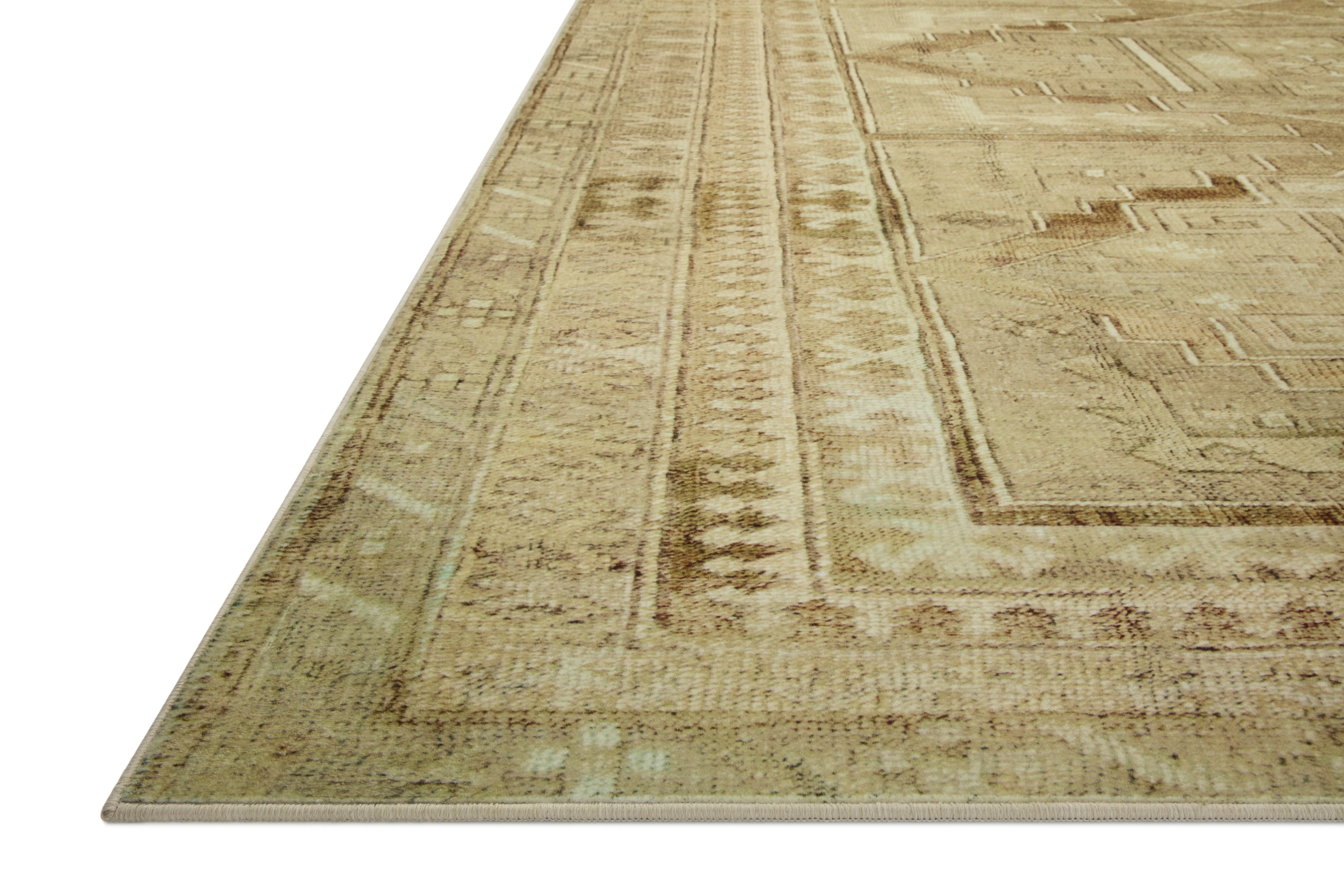 Magnolia Home by Joanna Gaines x Loloi Sinclair Khaki / Tobacco Rug 0-RUGS-patterned Loloi