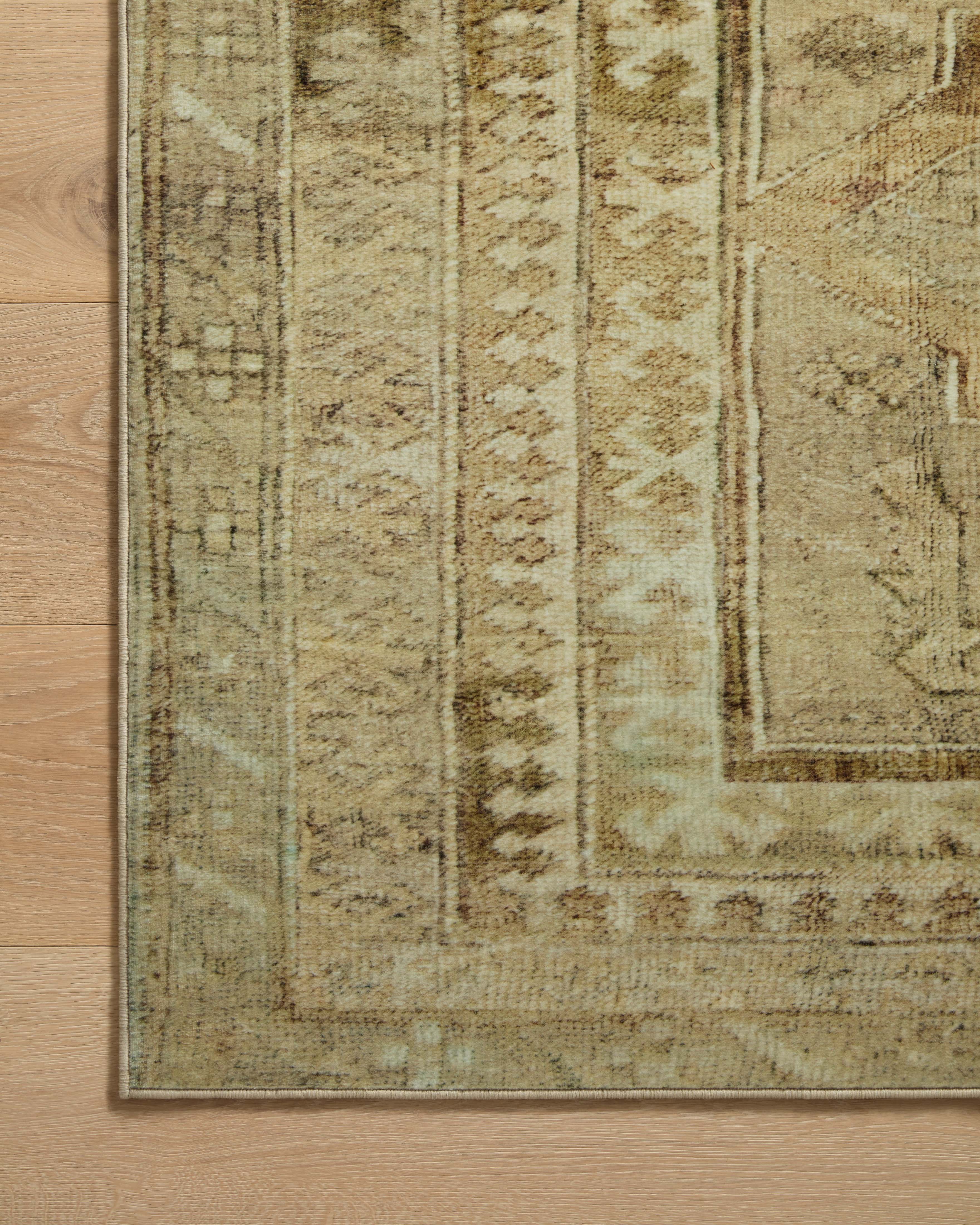 Joanna Gaines x Loloi Sinclair Khaki / Tobacco Rug RUGS - synthetic Loloi