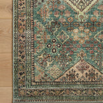 Magnolia Home by Joanna Gaines x Loloi Sinclair Turquoise / Multi Rug 1 - RUGS - patterned Loloi