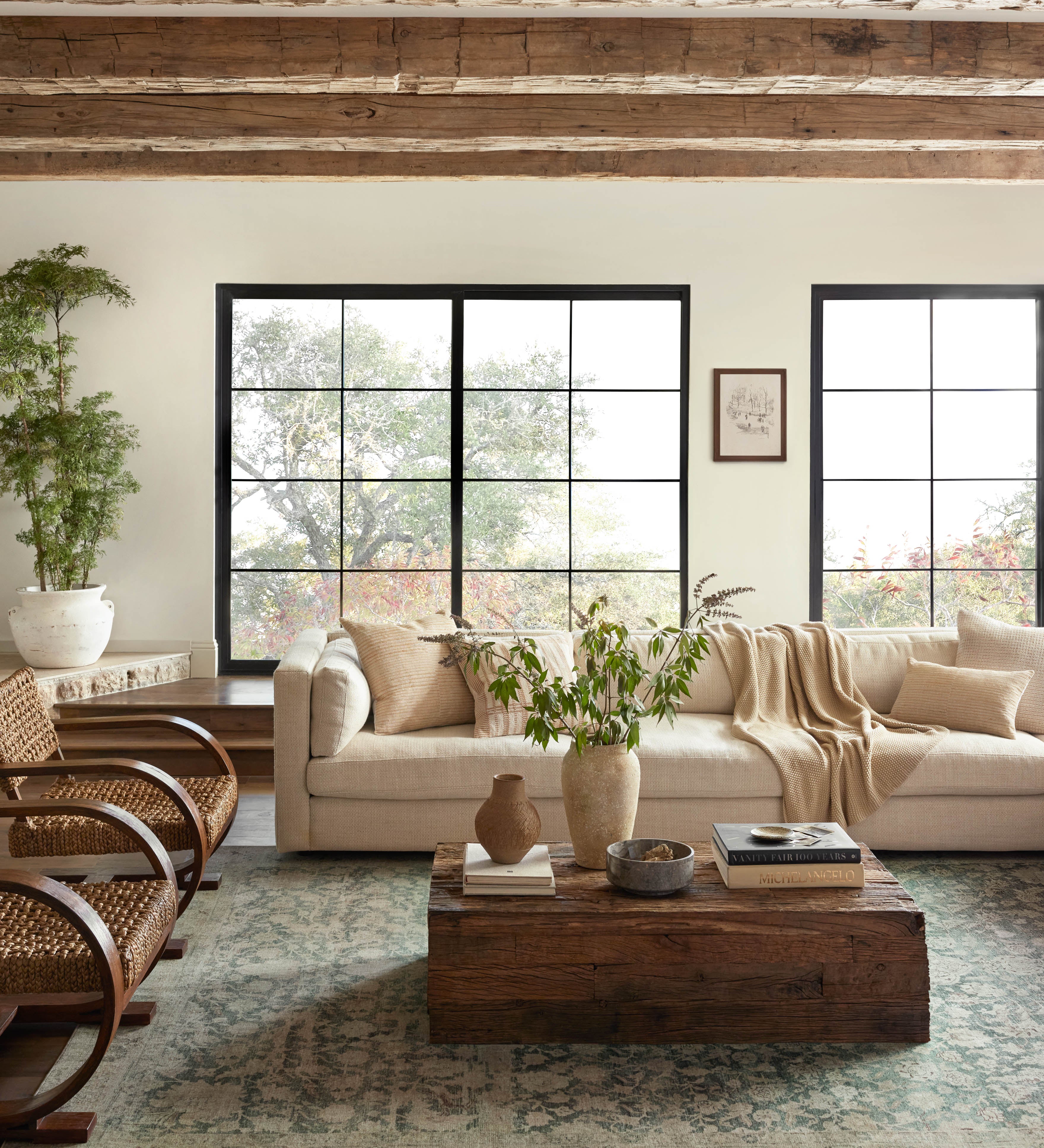 Joanna Gaines x Loloi Sinclair Jade / Sand Rug RUGS - synthetic Loloi