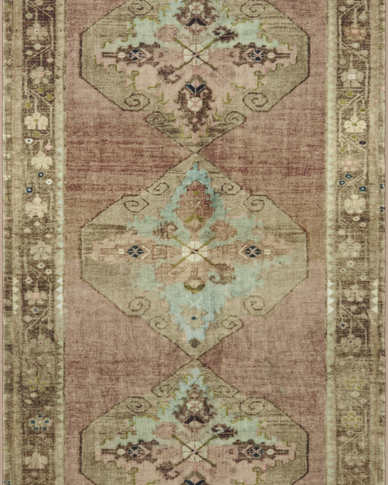 Magnolia Home by Joanna Gaines x Loloi Sinclair Clay / Tobacco Rug 0-RUGS-patterned Loloi