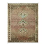 Joanna Gaines x Loloi Sinclair Clay / Tobacco Rug RUGS - synthetic Loloi 18" x 18"