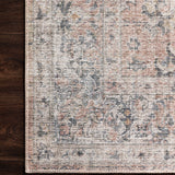 Loloi Skye Blush / Grey Oval Rug RUGS - synthetic Loloi