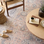 Loloi Skye Blush / Grey Oval Rug RUGS - synthetic Loloi