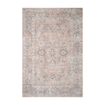 Loloi Skye Blush / Grey Oval Rug RUGS - synthetic Loloi 7' x 9' Oval