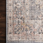Loloi Skye Grey / Apricot Rug RUGS - synthetic Loloi