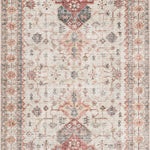 Loloi Skye Ivory / Berry Rug RUGS - patterned Loloi