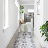 Loloi Skye Silver / Grey Oval Rug RUGS - synthetic Loloi