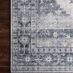 Loloi Skye Silver / Grey Oval Rug RUGS - synthetic Loloi