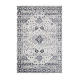 Loloi Skye Silver / Grey Oval Rug RUGS - synthetic Loloi 7' x 9' Oval