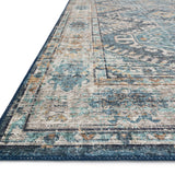 Loloi Skye Denim / Natural Oval Rug RUGS - synthetic Loloi
