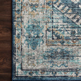 Loloi Skye Denim / Natural Oval Rug RUGS - synthetic Loloi