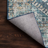 Loloi Skye Denim / Natural Oval Rug RUGS - synthetic Loloi