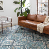 Loloi Skye Denim / Natural Rug RUGS - synthetic Loloi