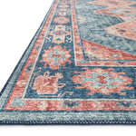 Loloi Skye Turquoise / Terracotta Rug RUGS - synthetic Loloi