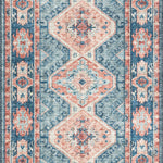 Loloi Skye Turquoise / Terracotta Rug RUGS - synthetic Loloi