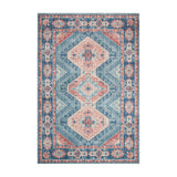 Loloi Skye Turquoise / Terracotta Rug RUGS - synthetic Loloi 18" x 18"