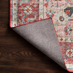 Loloi Skye Brick / Ocean Oval Rug RUGS - synthetic Loloi