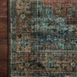 Loloi Skye Terracotta / Sky Oval Rug RUGS - synthetic Loloi