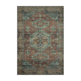 Loloi Skye Terracotta / Sky Rug RUGS - synthetic Loloi 18" x 18"