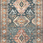 Loloi Skye Sea / Rust Rug RUGS - synthetic Loloi