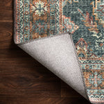Loloi Skye Sea / Rust Oval Rug RUGS - synthetic Loloi